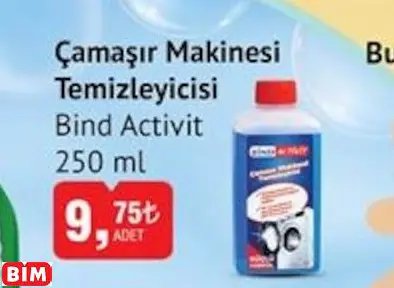 BİND ACTİVİT ÇAMAŞIR MAKİNESİ TEMİZLEYİCİSİ